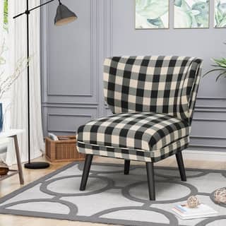 Plaid Farmhouse Living Room Chairs Online At Laurier Modern Farmhouse Accent Chair By Chirstopher Knight Home