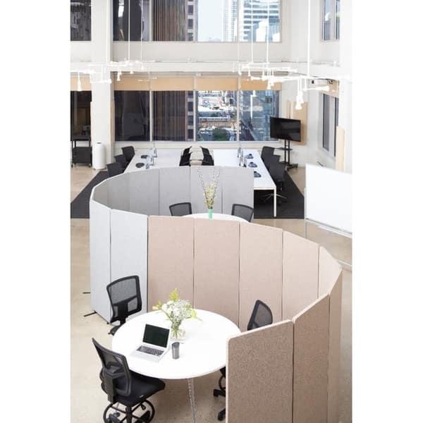 Shop Offex Wall Partition Privacy Screen Freestanding Acoustic