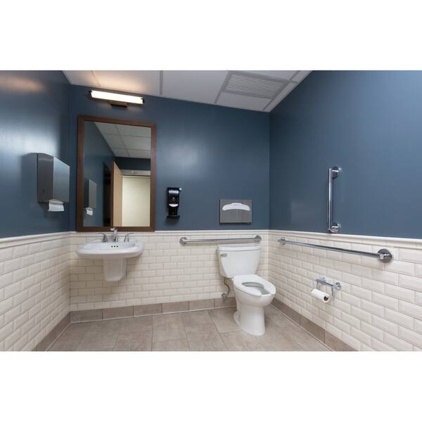 Shop Delta Bath Safety 24 Contemporary Decorative Ada Grab Bar