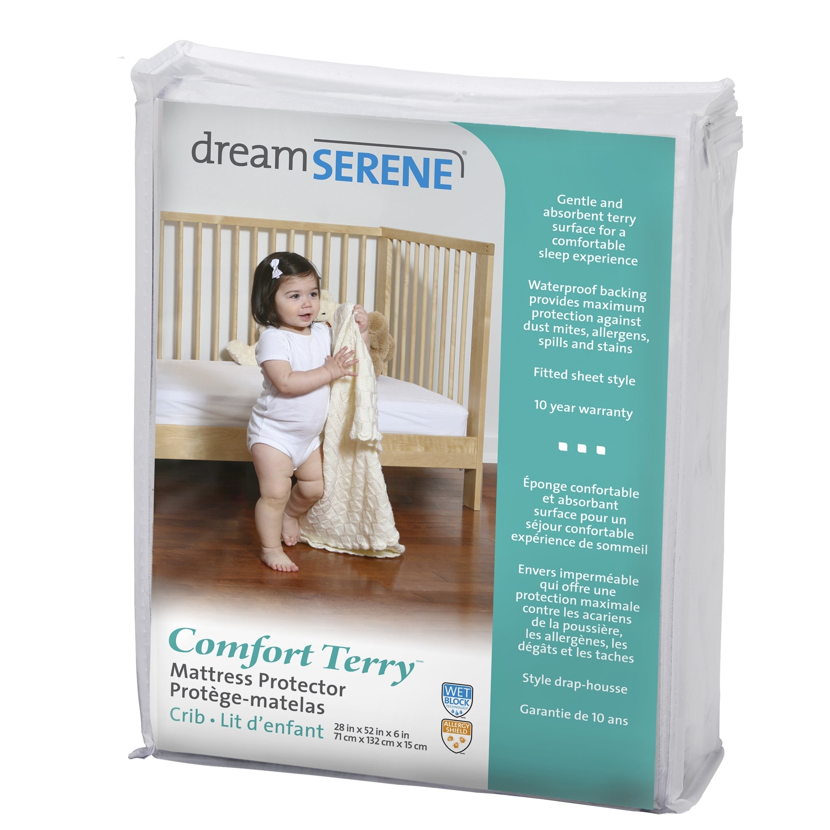 dream serene tranquility mattress protector