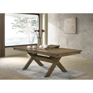 leonila crossbuck base dining table