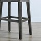 The Gray Barn Overlook Upholstered Backless Saddle Seat Bar Stool (Set of 2) - Thumbnail 2