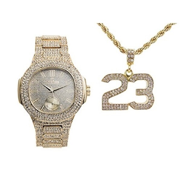 fully iced out watch