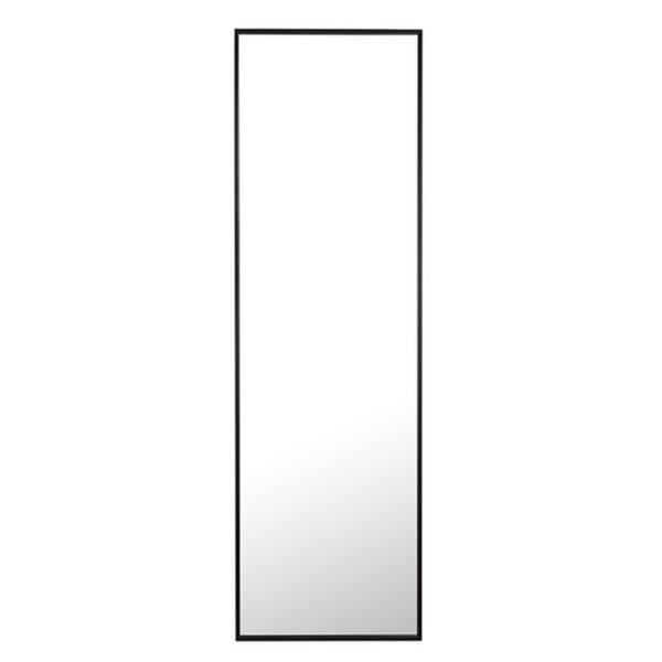 Strick & Bolton Posey Metal Rectangle Wall Mirror - Black - Black