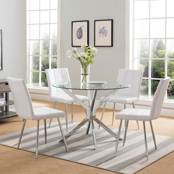 Shop York White Dining Chair (Set of 2) - On Sale - Free Shipping Today ...