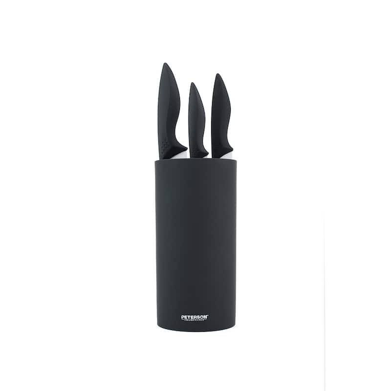 Utility Knife Block (Black/Round)