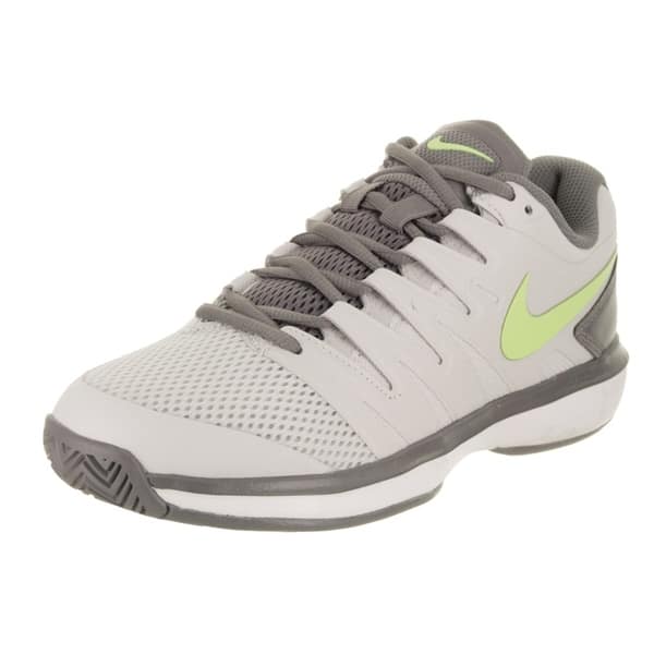 Amazon Com Nike Air Zoom Prestige Hc Mens Aa8020 100 Size 15 White Black Tennis Racquet Sports