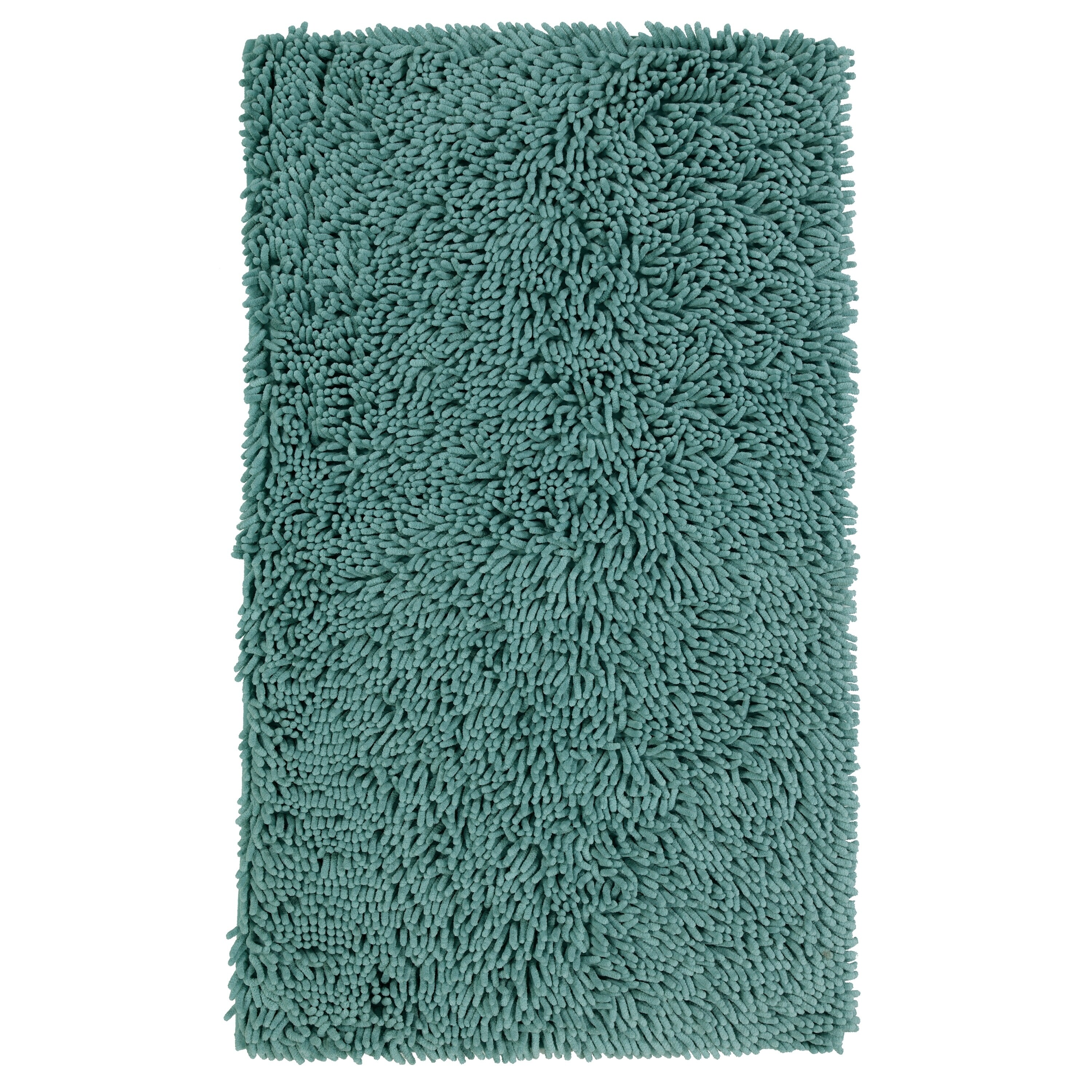 17 X 24  20 X 20 Griffie Collection Blue & Gray 100% Polyester  Rectangle Bath Rug - Better Trends : Target