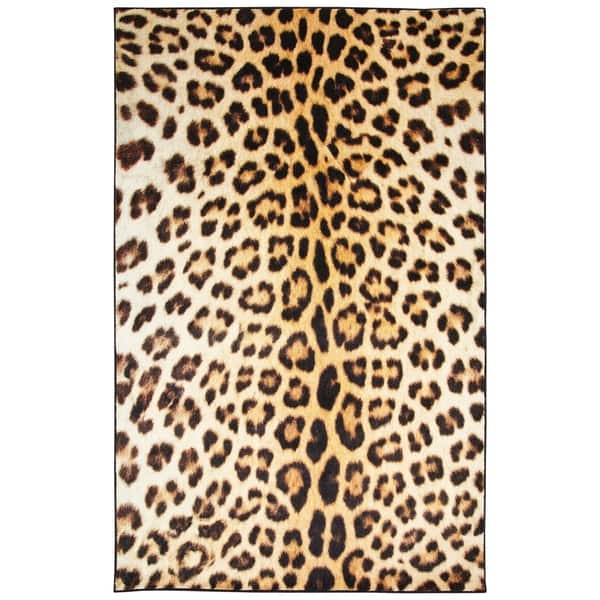 Mohawk Home Prismatic Cheetah Spots Area Rug 5 X 8 On Prismatic Cheetah Spots Area Rug
