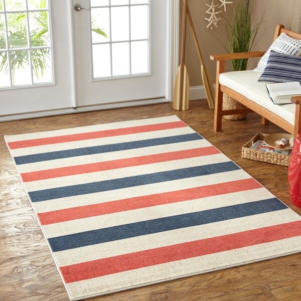 Mohawk Home Prismatic Salior Stripe Area Rug - 5' x 8'