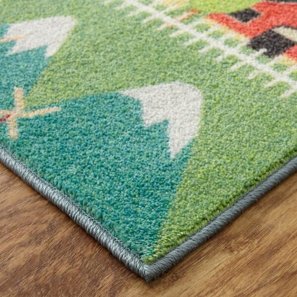 train track play mat