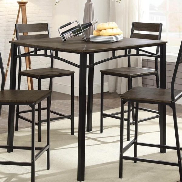 Shop Carbon Loft Caplin Transitional Counter-height Dining ...