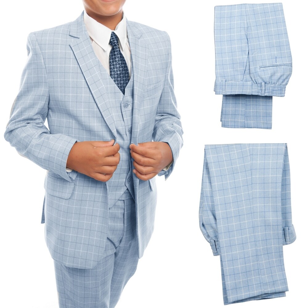 baby boy blue suit set