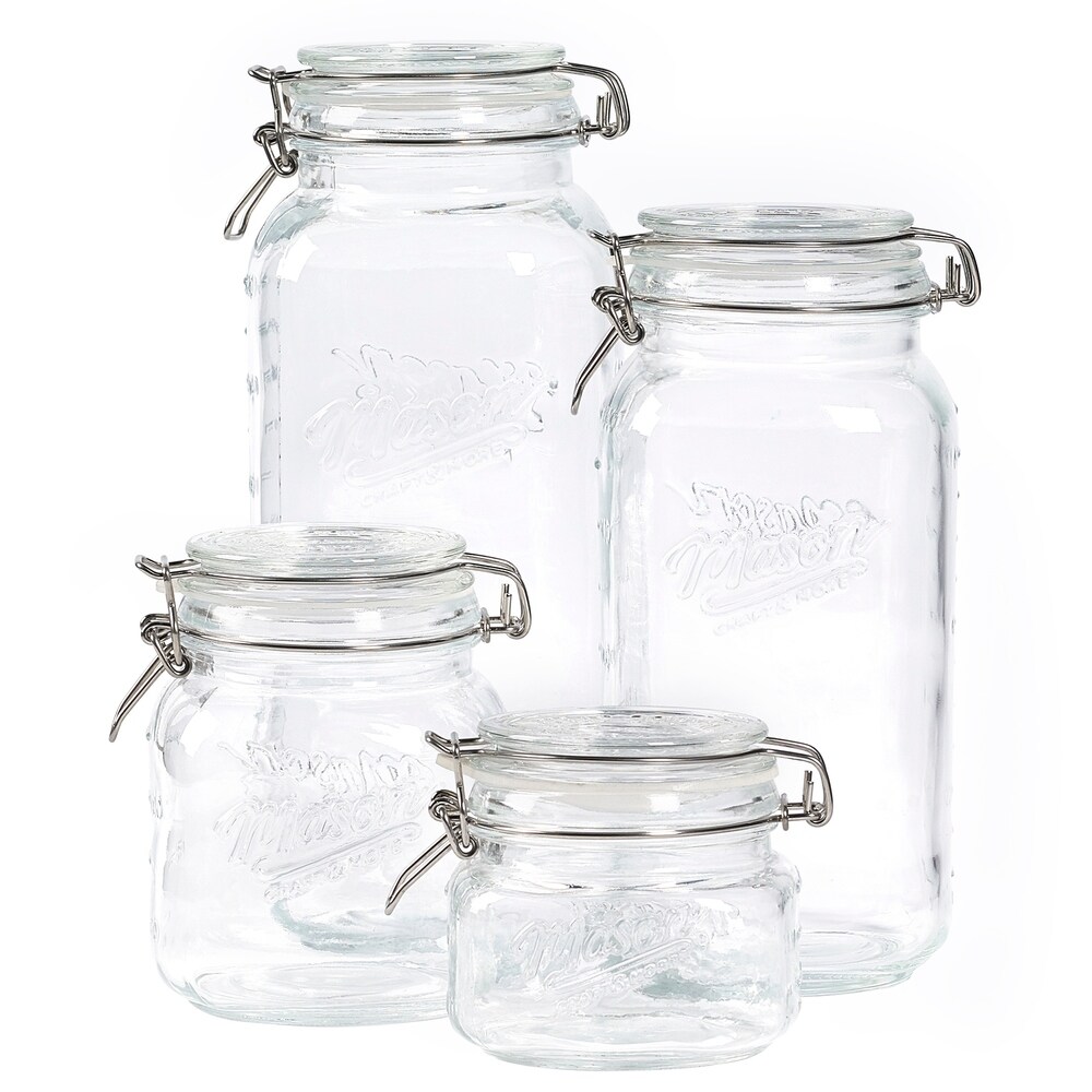 cheap glass storage jars