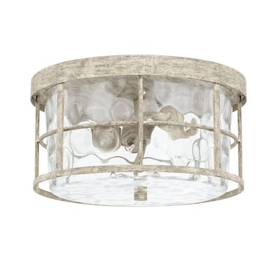 Beaufort 2-light Mystic Sand Flush Mount - Mystic Sand