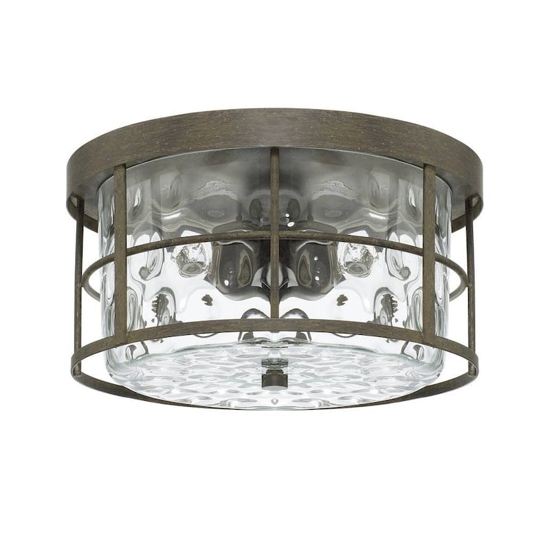 Bristol 2-light Farm House Flush Mount - Farm House