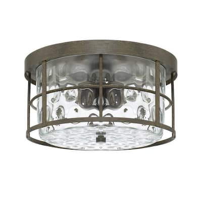 Bristol 2-light Farm House Flush Mount - Farm House
