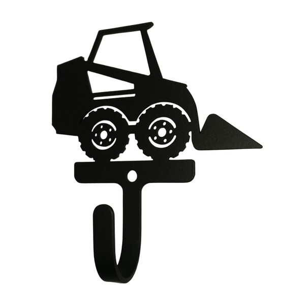 Village Wrought Iron Decorative Skid Steer Wall Hook - Small