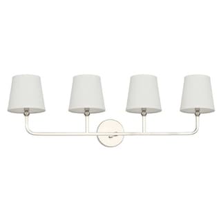 Dawson 4-light Polished Nickel Bath/Vanity Light - Polished Nickel