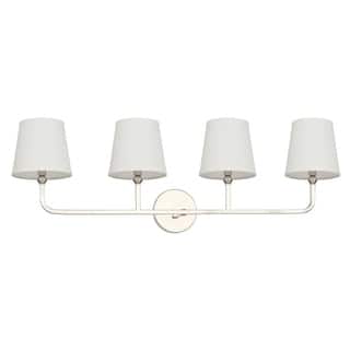 Dawson 4-light Polished Nickel Bath/Vanity Light - Polished Nickel
