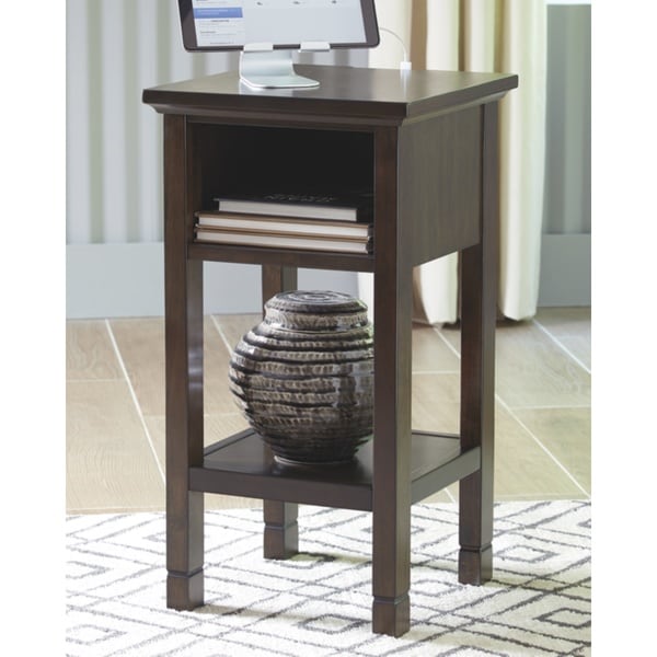 Marnville Dark Brown Contemporary Accent Table