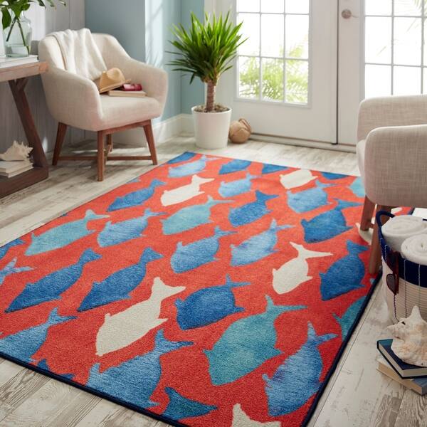 Mohawk Home Alexa Medallion Outdoor Area Rug 96 B 189 59 With Images Soft Rug Area Rugs