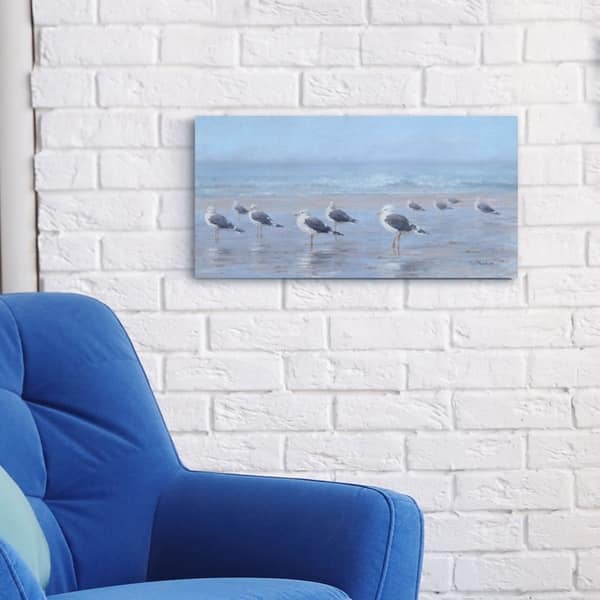 Beach Seabirds by Tony Hinchcliffee Wrapped Canvas Painting Art Print Bed Bath & Beyond 22736327