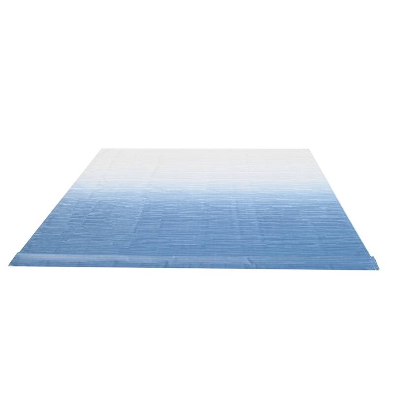 ALEKO Vinyl RV 12X8 ft Awning Replacement Fabric Blue Fade
