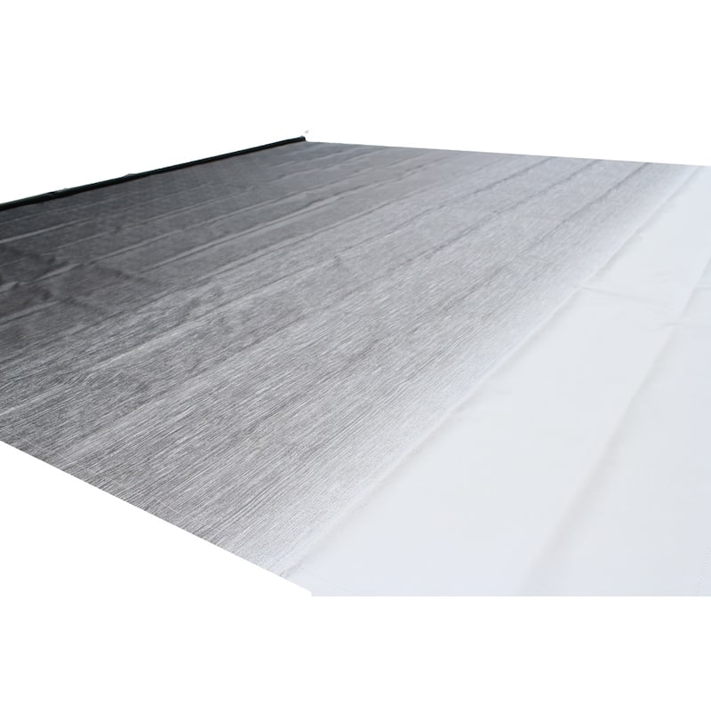 ALEKO Vinyl RV 12X8 ft Awning Replacement Fabric Black Fade