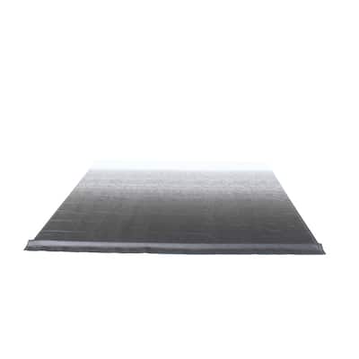 ALEKO Vinyl RV 12X8 ft Awning Replacement Fabric Black Fade