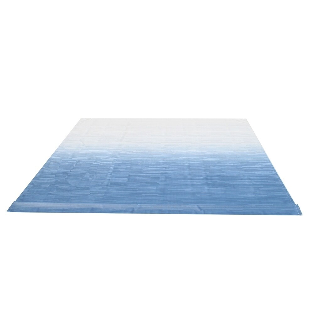 ALEKO Vinyl RV Awning Fabric Replacement 16X8 ft  Blue Fade Color 