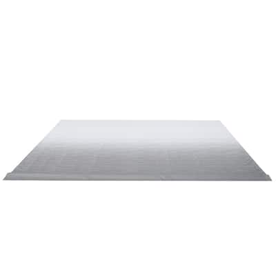 ALEKO Vinyl RV 10X8 ft Awning Replacement Fabric Grey Fade