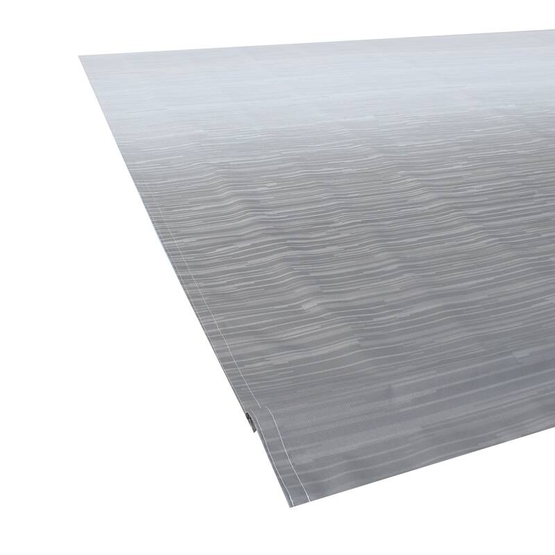 ALEKO Vinyl RV 10X8 ft Awning Replacement Fabric Grey Fade