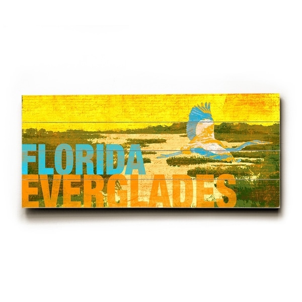 Everglades - Planked Wood Wall Decor by Cory Steffen