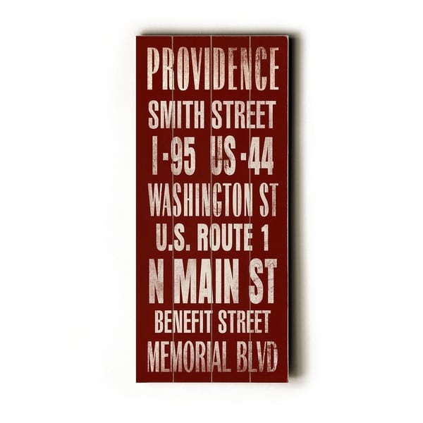Providence - Planked Wood Wall Decor by Cory Steffen