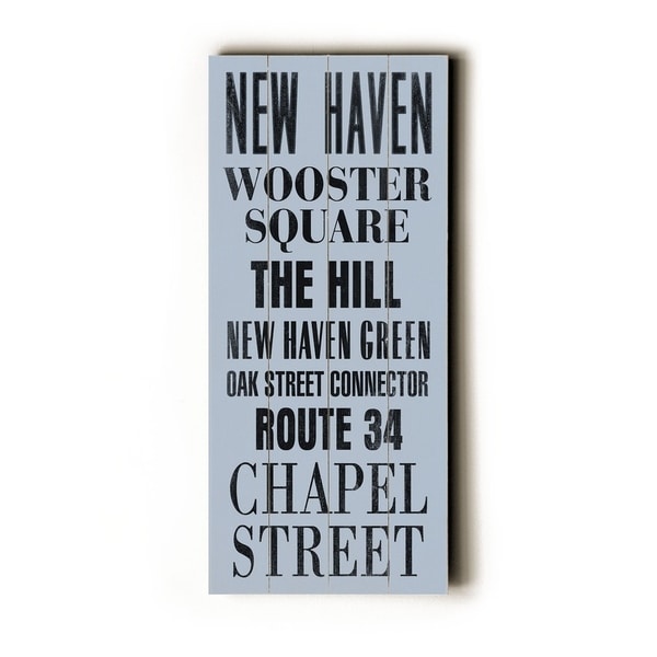 New Haven - Planked Wood Wall Decor by Cory Steffen