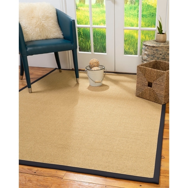 Natural Area Rugs 100 Fiber Handmade Devon Beige Natural Area Rugs 100 Fiber Handmade Devon Beige Sisal Rug Midnight