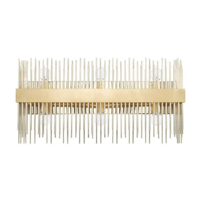 Lena 6-light Fire and Ice Bath/Vanity Fixture