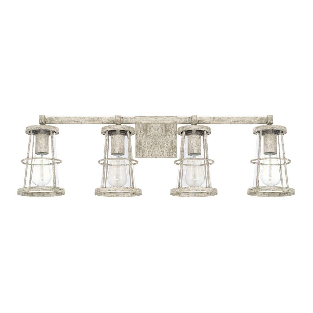 Beaufort 4-light Mystic Sand Bath/Vanity Fixture