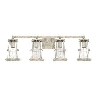 Beaufort 4-light Mystic Sand Bath/Vanity Fixture