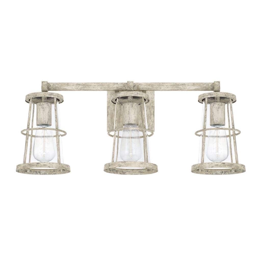Beaufort 3-light Mystic Sand Bath/Vanity Fixture