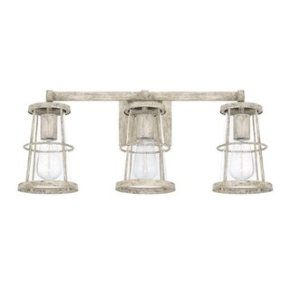 Beaufort 3-light Mystic Sand Bath/Vanity Fixture