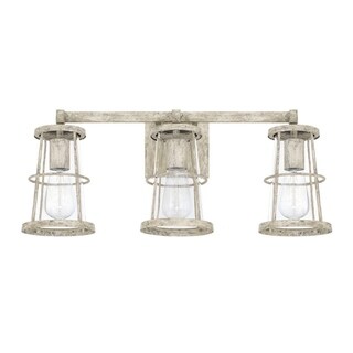 Beaufort 3-light Mystic Sand Bath/Vanity Fixture