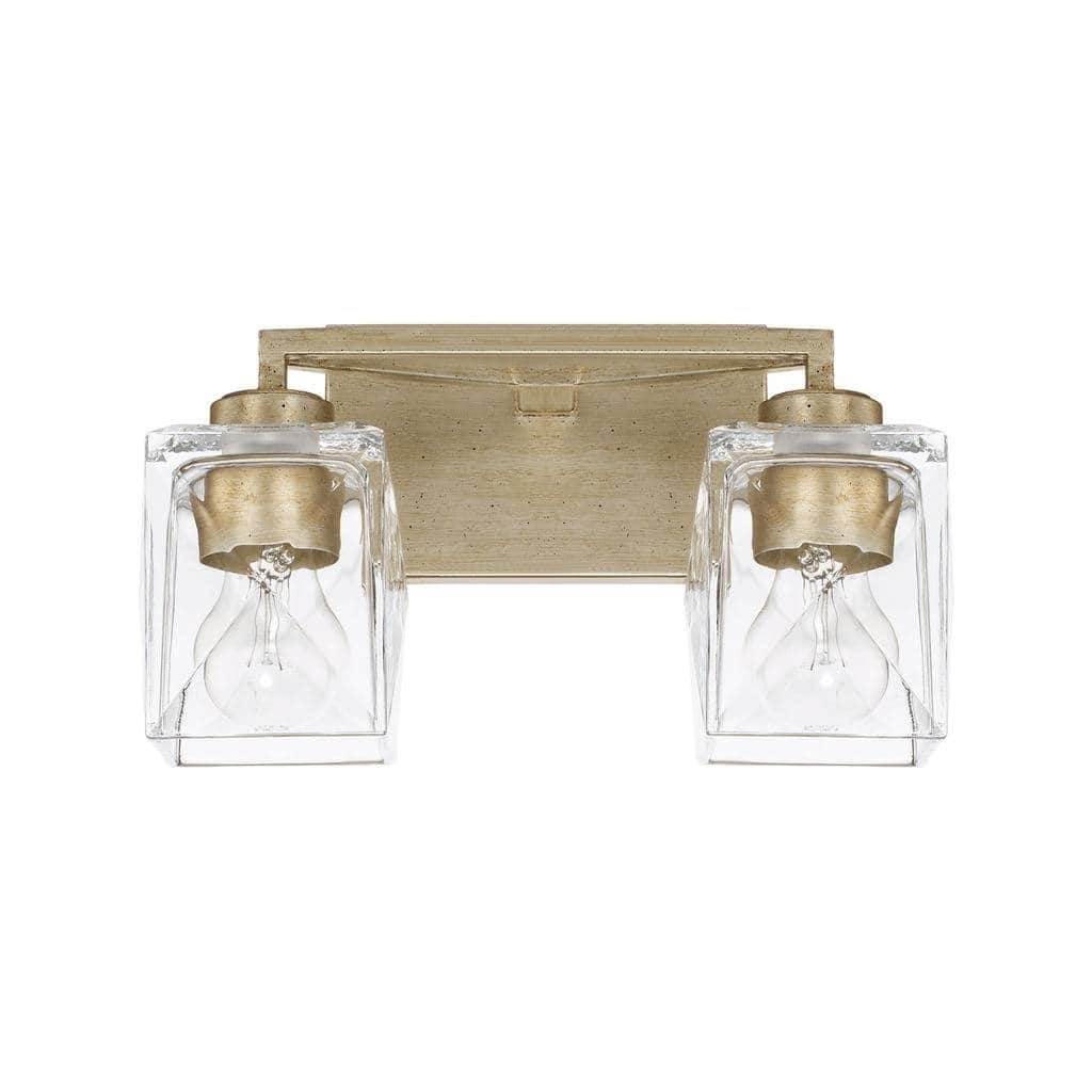 Karina 2-light Winter Gold Bath/Vanity Fixture