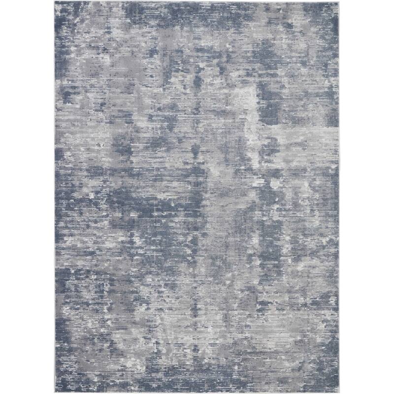 Rustic Textures Modern Transitional Abstract Area Rug