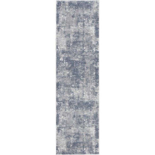 Rustic Textures Modern Transitional Abstract Area Rug