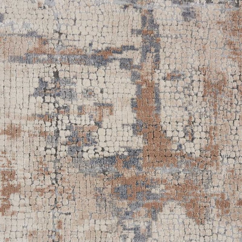 Rustic Textures Vintage Abstract Modern Area Rug