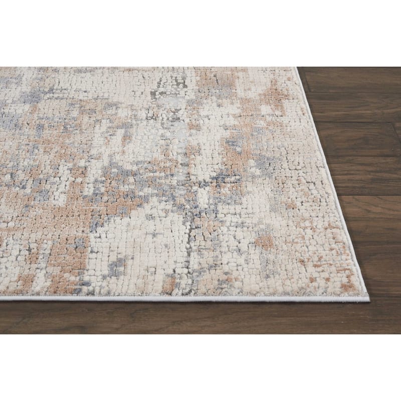Rustic Textures Vintage Abstract Modern Area Rug