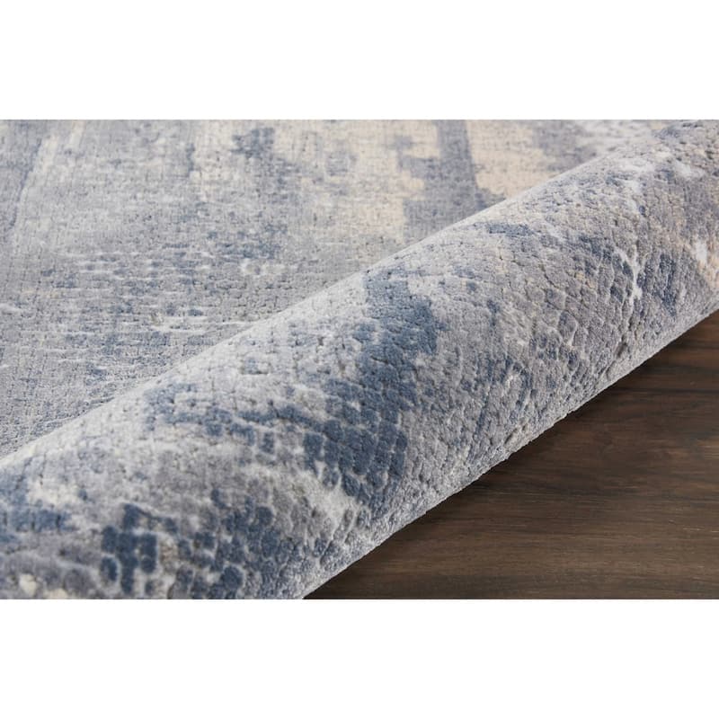 Rustic Textures Vintage Abstract Modern Area Rug