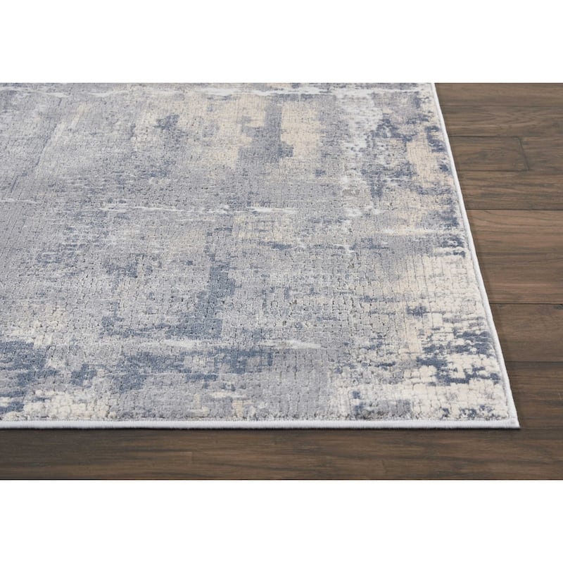 Rustic Textures Vintage Abstract Modern Area Rug